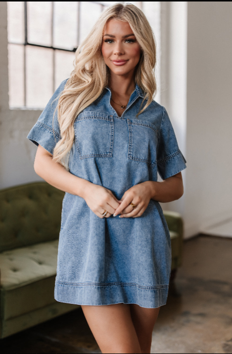 Denim Delight Dress