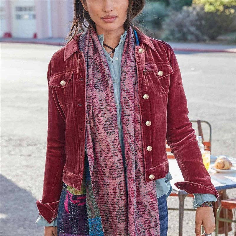 Dusky Velvet Jacket