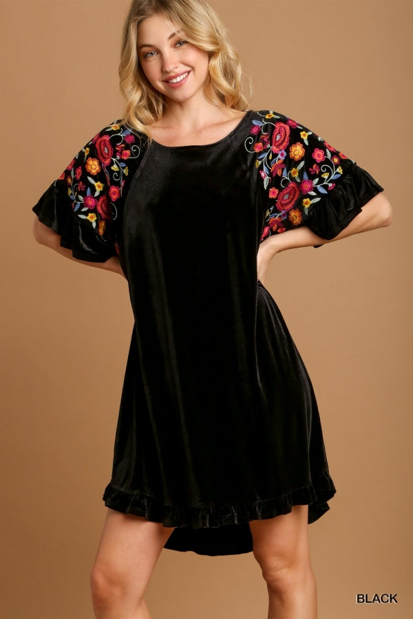 Emily Velvet Dress