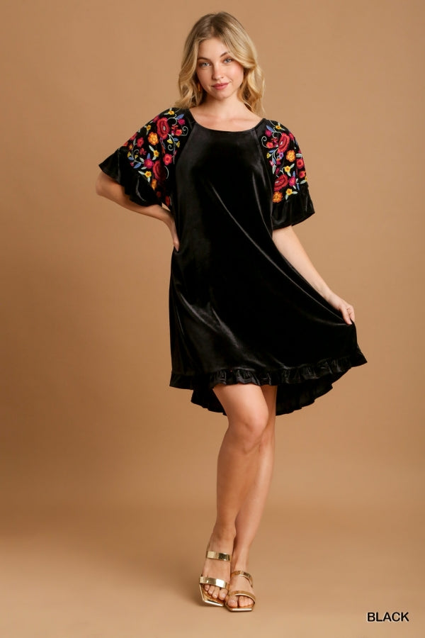 Emily Velvet Dress