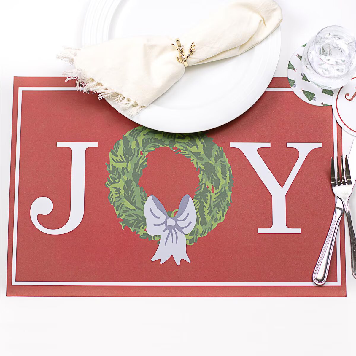 Joy Paper Placemat