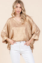 Metallic Tunic