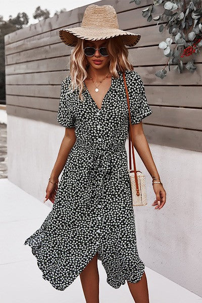 Floral Print Dress