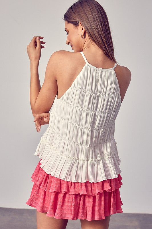 Pleated Cami