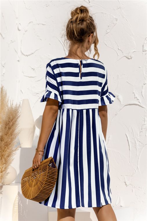 Cabana Striped Tunic Dress