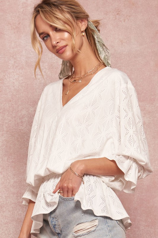 Sarah Peasant Top